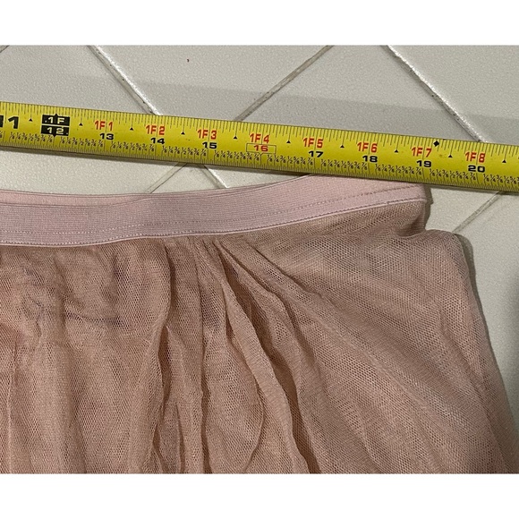 Peruvian Connection Giselle Tulle Skirt in Dusty Rose Pink - Picture 6 of 6